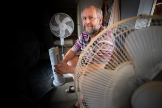 Ben Kreunen is among 50 renters who tracked temperatures in their homes over summer, with concerning results.