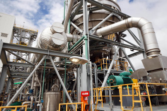 BHP’s new Nickel Sulphate plant in Kwinana, WA.