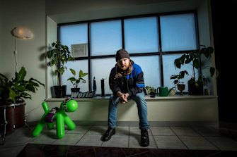 Renter James Cook would like to live on his own, but rents are too high.