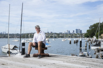 Alan Gregory, Balmain Sailing Club’s race director, is hoping for independent advice on health risks.
