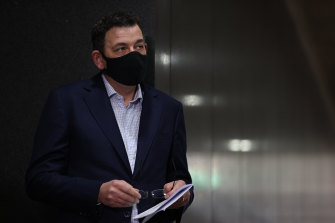 Premier Daniel Andrews on Friday.