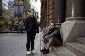 Robbie and James Ferguson, founders of Immutable, a platform for trading non-fungible tokens.
