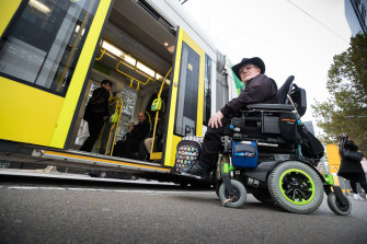 Wheelchair users have been complaining about tram access for years.