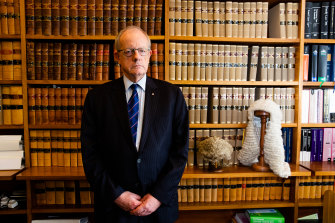 Judge Paul Brereton, whose father Russell Brereton also investigated war crimes.