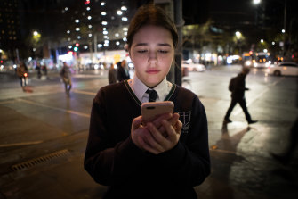 Ursula, 16,  was on a school excursion at Melbourne Museum when she was AirDropped an explicit image.