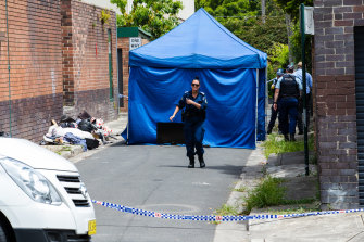 Steven Finlay, 52, and his partner Mitch Watson, 32, were found dead at the Cleveland Street address on Saturday night.