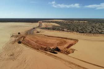 Vimy Resources’ project, Mulga Rock, north-west of Kalgoorlie in Western Australia. 