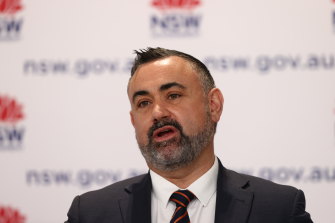 NSW Deputy Premier John Barilaro.
