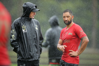 Wayne Bennett and Benji Marshall have a special bond.