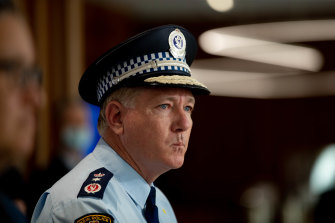 Commissioner Mick Fuller on Thursday.