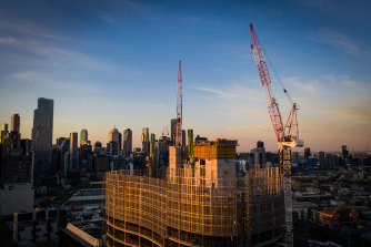 Melbourneâ€™s construction industry has been shut down for almost two weeks.