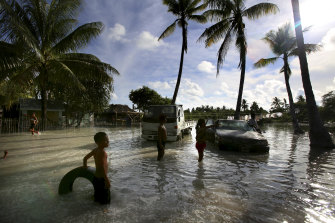 Kiribati is effectively paying the price for the world’s addiction to fossil fuels.