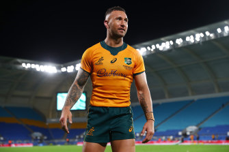 Quade Cooper was sensational in his first Wallabies game in more than four years.