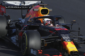 Portuguese Grand Prix 2020 Red Bull S Max Verstappen Racing Point S Lance Stroll Collide In F1 Practice
