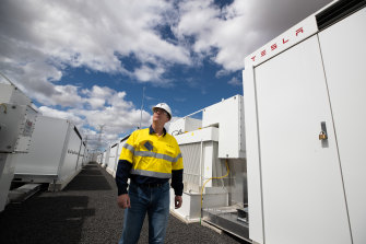 Victoria’s Big Battery opened near Geelong on Wednesday.