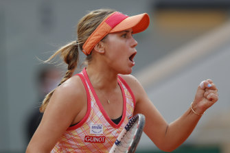 Australian Open champion Sofia Kenin. 