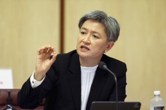 Penny Wong strongly criticised the Morrison government’s approach to China in a foreign policy speech at ANU.