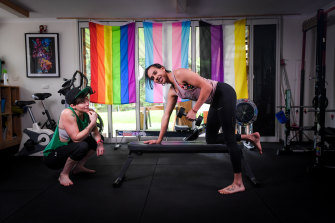 Jodie NagyivÃ¡n now trains at queer and trans-friendly gym called Non Gendered Fitness, in Melbourneâ€™s Ringwood.