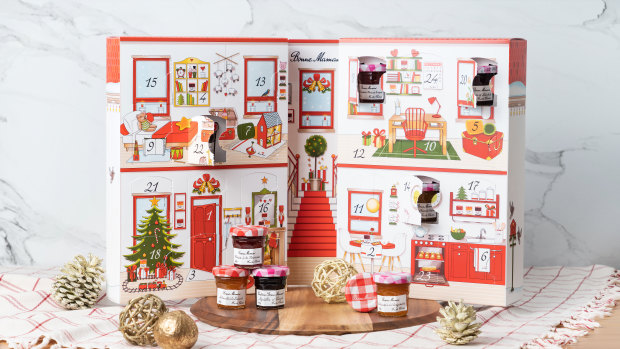 Only 140,000 Bonne Maman advent calendars are available worldwide this year. 