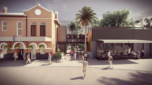 The proposal could see the Leederville Hotel become an entertainment hub. 