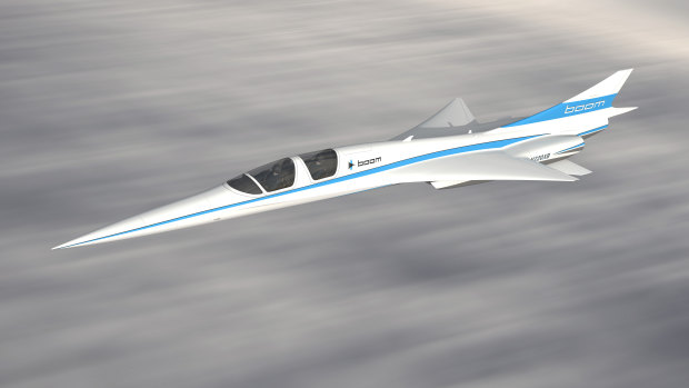 Boom's supersonic jet.