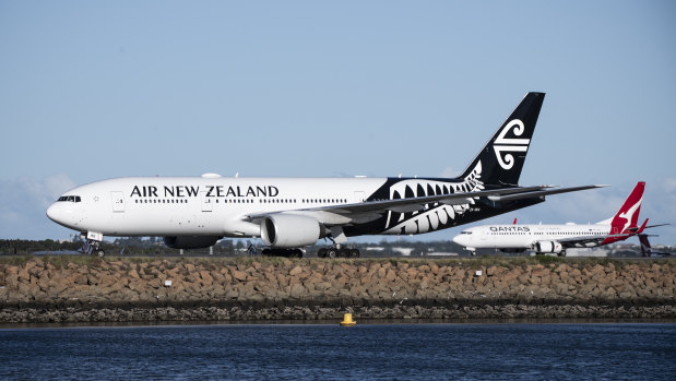 The two women transited in Brisbane before flying into New Zealand.