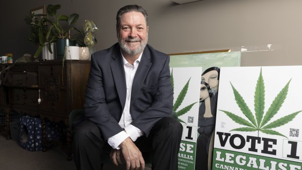 Legalise Cannabis Victoria secretary Craig Ellis