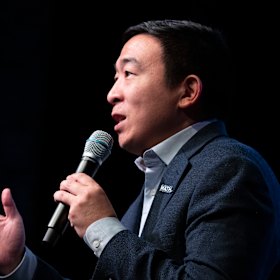 Former Democratic presidential candidate and entrepreneur Andrew Yang.