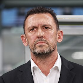 Socceroos coach Tony Popovic.