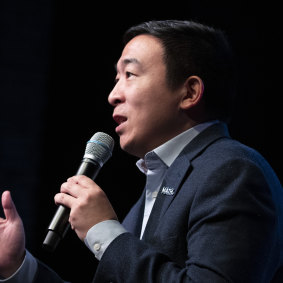 Former Democratic presidential candidate and entrepreneur Andrew Yang.