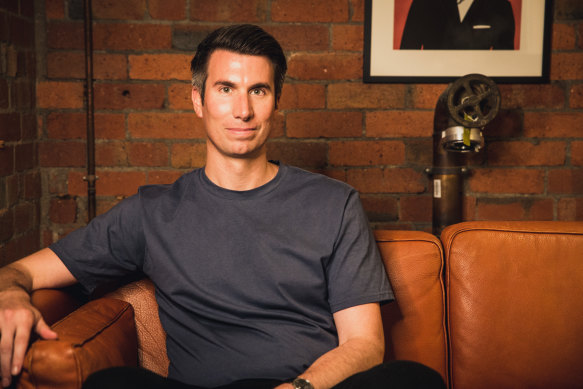 Jaddan Comerford started Unified Music Group in 2002 as a record label, now he’s investing in start-ups like Mr Yum and Pushas.