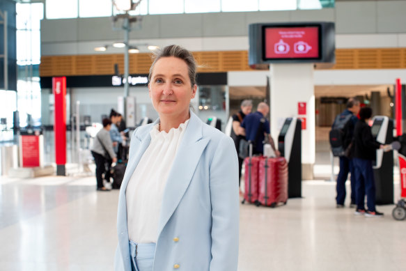 Qantas chief executive Vanessa Hudson.