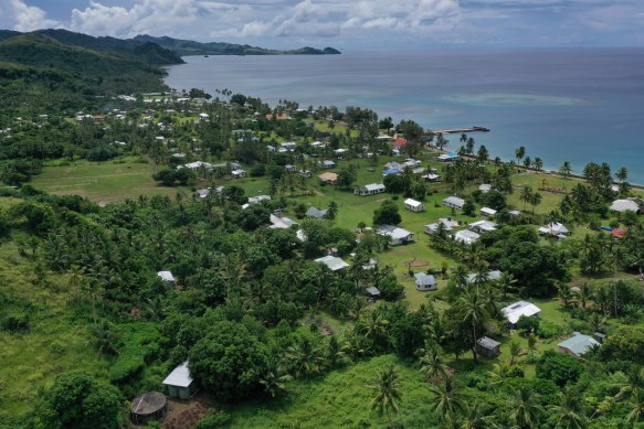 The remote Lau island of Vanua Balavu.