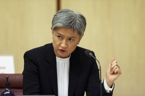 Labor’s foreign affairs spokeswoman Penny Wong says China is in a special position to pressure Russia against invasion.