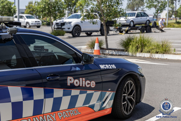 Police alleged a 14-year-old was behind the wheel when a car crashed in Mascot.