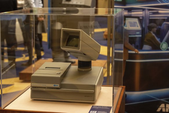 Displays in the Gothic Bank’s new museum section of the building.