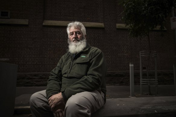 Stuart Schulze, husband of Leading Senior Constable Lynette Taylor.