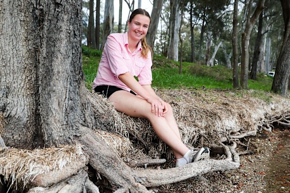 Grace Wilkes-Bowes, 14, was one of the youngest attendees at the Unicef Australia drought summit.