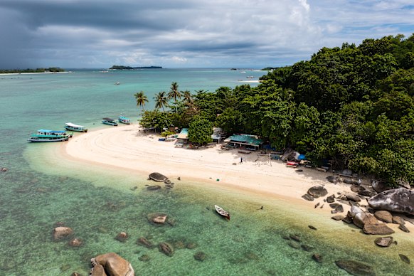 Kelayang beach, Belitung.