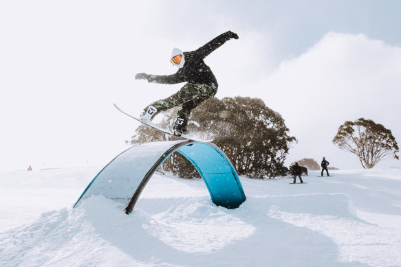 Falls Creek and its terrain parks – one for every skier or boarder.