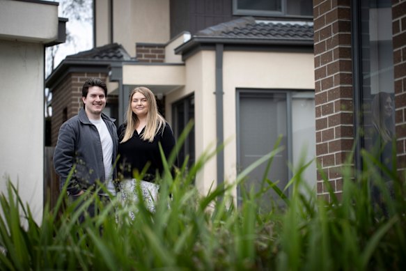 Jim Slattery and Kirsty Hopper recently purchased a townhouse in Lyndhurst.