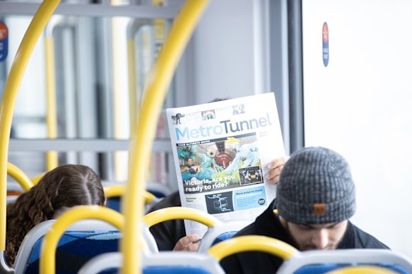 Read all about it: Metro Tunnel services begin.