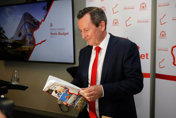 It’s easy to see why Mr McGowan became WA Treasurer on top of Premier. 