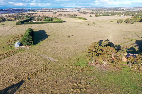 The site of proposed development at Riddells Creek. 