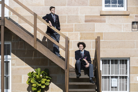 Cranbrook year 10 student John Coleman is torn between the HSC and IB, but his classmate Max Lindley is looking forward to the new course.