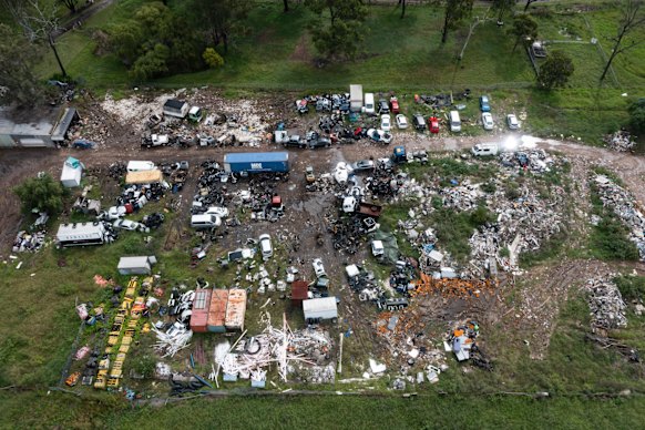 As part of the clean-up notice, Transport for NSW must halt any further waste from being brought onto the property.