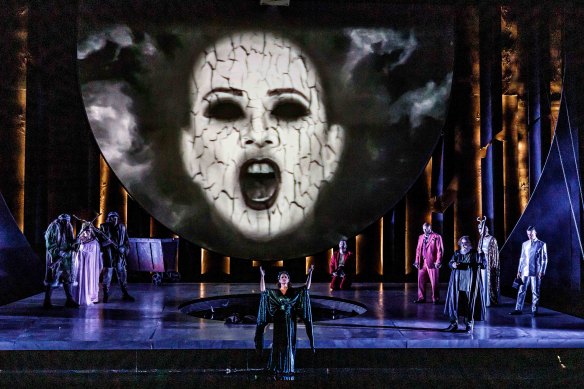 A scene from Melbourne Opera’s production of Das Rheingold, which will be staged in Bendigo as part of the Ring Cycle.