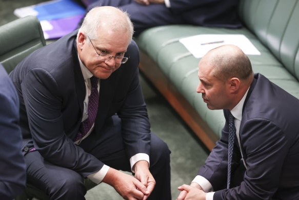 Prime Minister Scott Morrison and Treasurer Josh Frydenberg are planning to deliver two budgets before the next election.