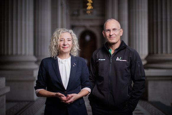 Melissa Lowe and Paul Hopper, fresh from their High Court win, will both stand as independent candidates in November.