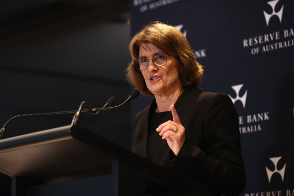 Reserve Bank governor Michele Bullock has been cagey about the future of interest rates.